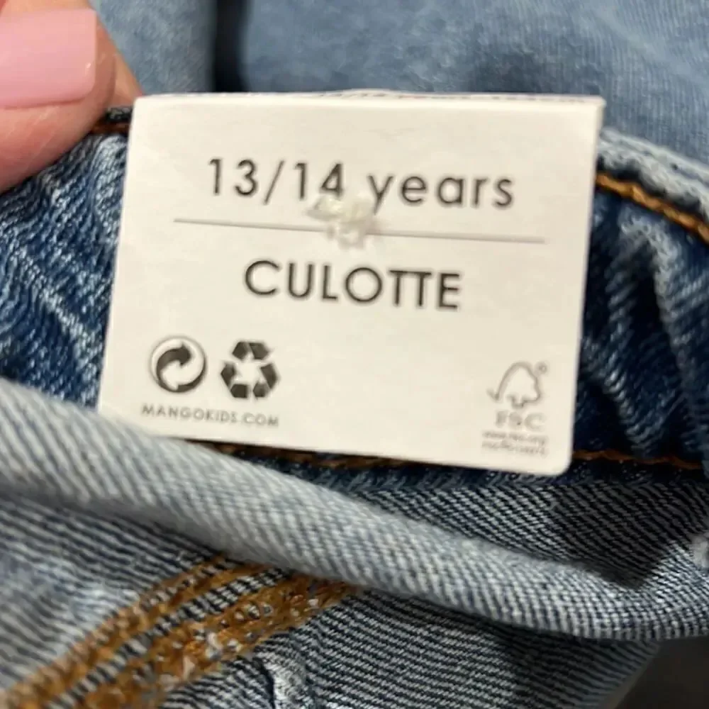 MNG Urban Outfitters Culottes Jeans girls 13/14. NWT